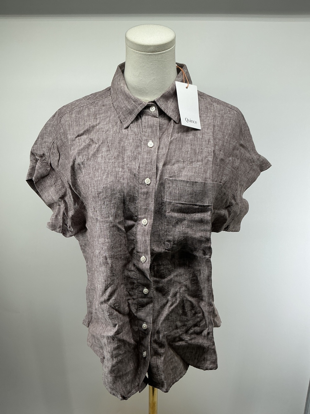 100% European Linen Camp Shirt